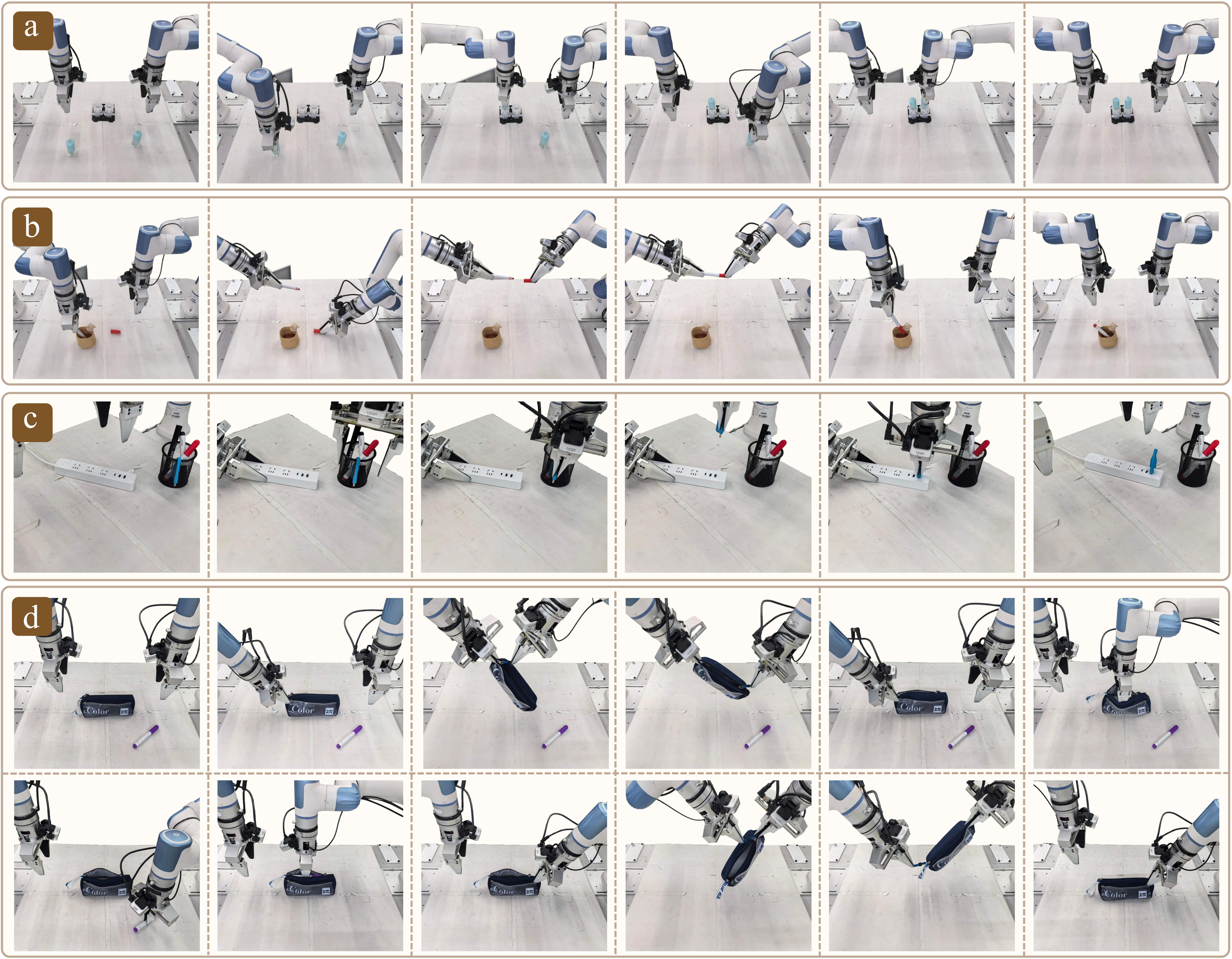 Real-robot tasks
